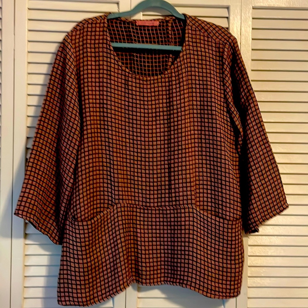 Cut Loose Large Flax top with pockets